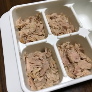 離乳食中期 応用できて便利なツナ缶水煮の冷凍 レシピ 作り方 By Cocopoteito 楽天レシピ 離乳食中期 応用できて便利なツナ缶水煮の冷凍 レシピ 作り方 By Cocopoteito 楽天レシピ